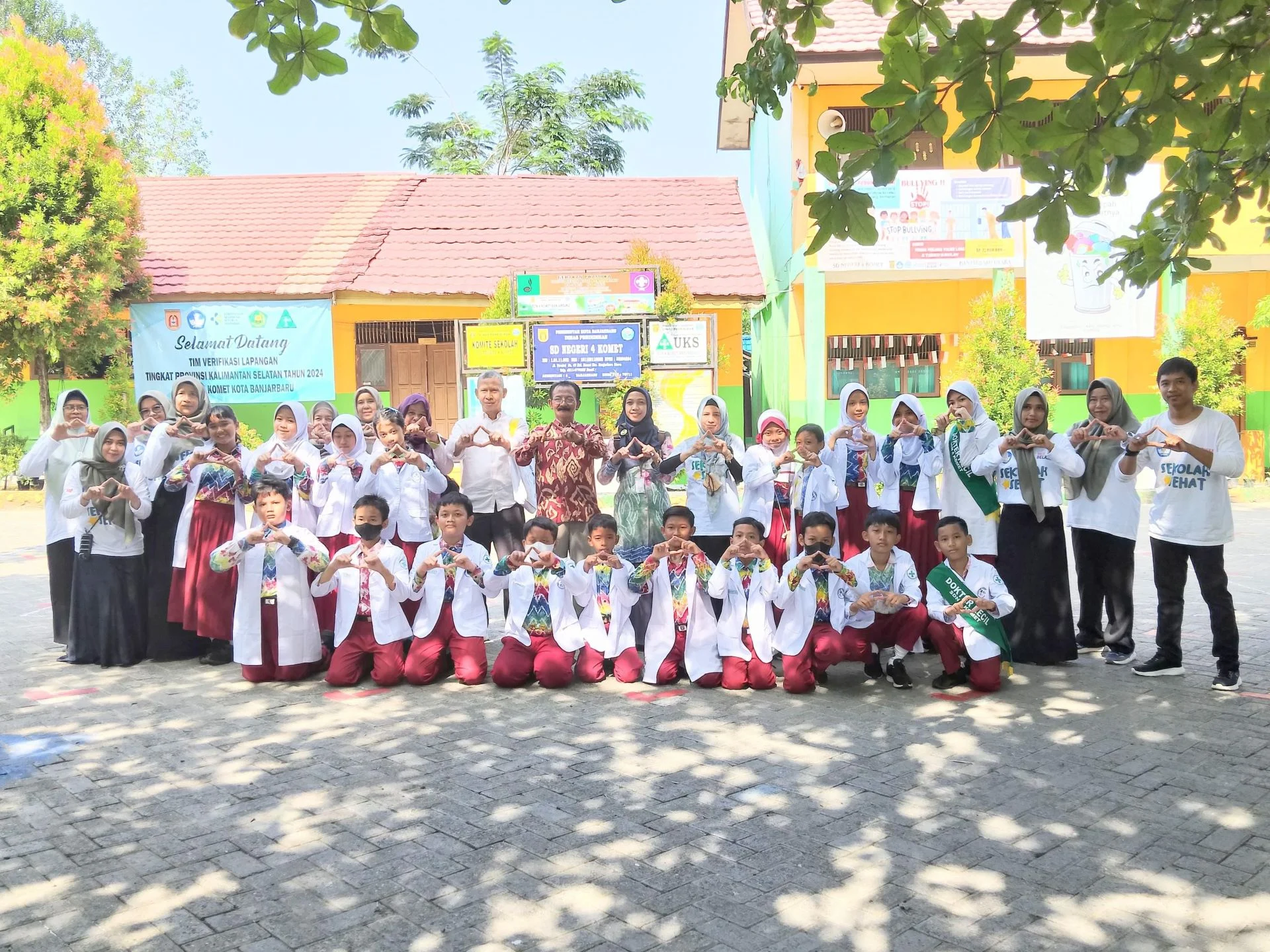 Sd 4 komet banjarbaru sekolah sehat